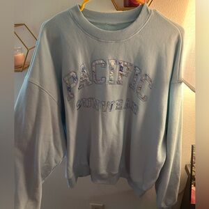 Pacsun embroidered crewneck